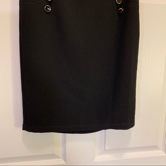 Forever 21 Black Fully Lined Pencil Skirt Size S - Picture 3 of 7